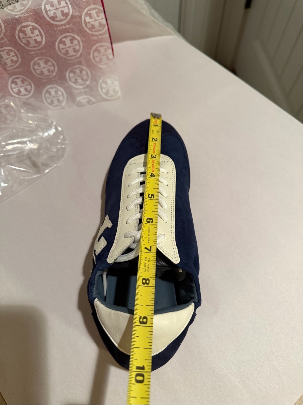 Tory Burch leather sneaker - Picture 8 of 8